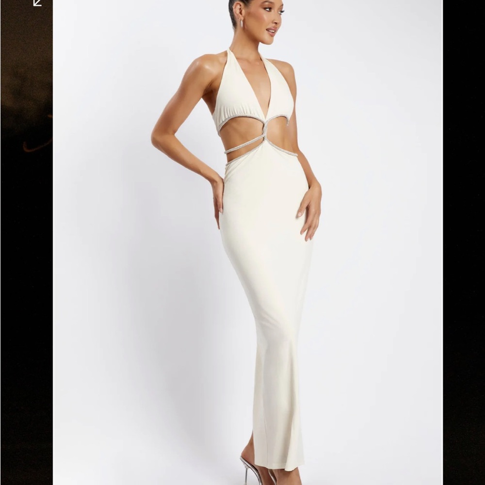 BRAND NEW White Meshki Dress